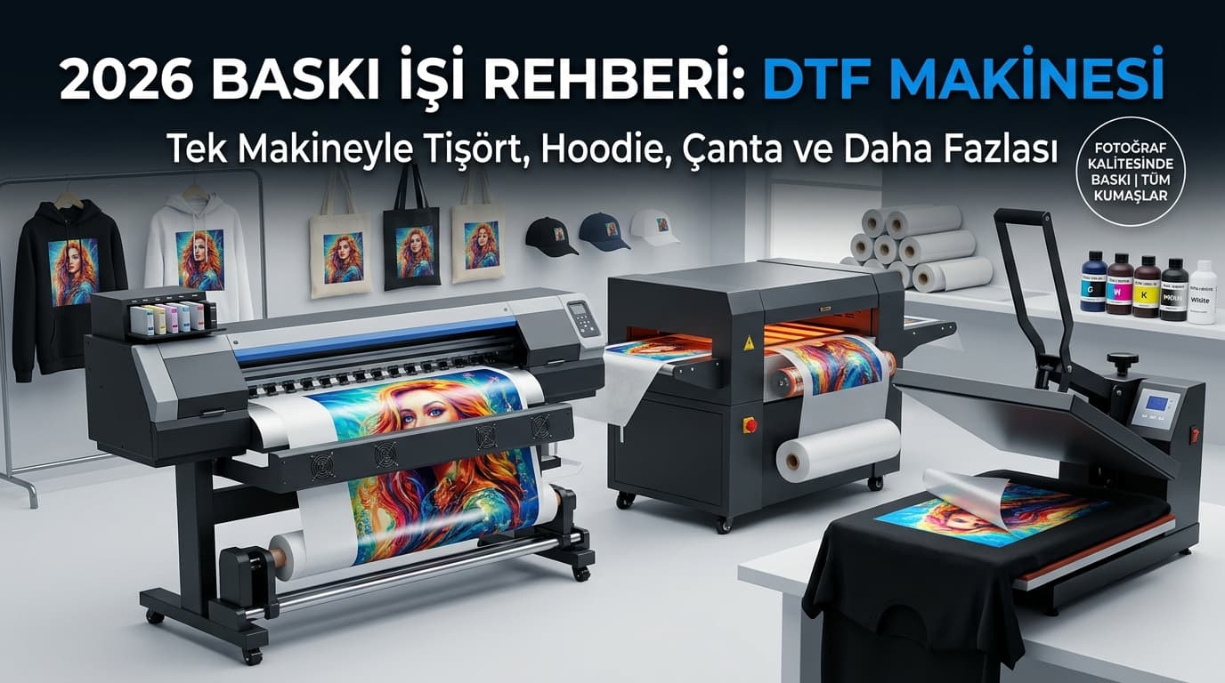 DTF Makinesi Nedir? Satın Alma Rehberi